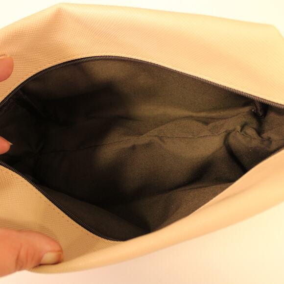 Natura Bisse Barcelona Make Up Cosmetic Bag NWT Pink/Beige - Picture 6 of 7